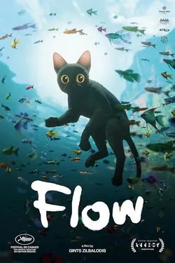 دانلود و تماشای آنلاین انیمیشن Flow 2024 (جریان) با دوبله فارسی